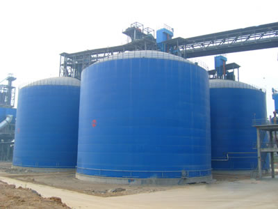 宽甸水泥钢板库改造