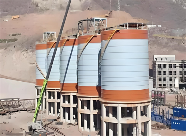 宽甸高架钢板仓